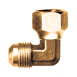 CNC Machined 90° Female Swivel Elbow