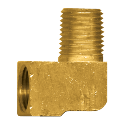 CNC MACHINED 90° MALE PIPE ELBOW