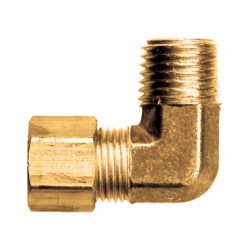 CNC Machined 90° Male Pipe Elbow