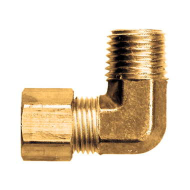 CNC Machined 90° Male Pipe Elbow CNC Machined 90° Male Pipe Elbow