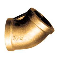 CNC Machined Cast 45° Elbow