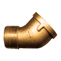 CNC MACHINED CAST 45° STREET ELBOW