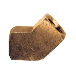CNC Machined Extruded 45° Elbow