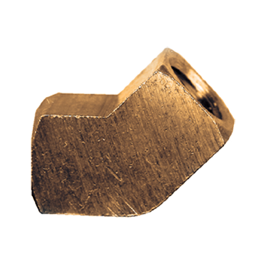 CNC Machined Extruded 45° Elbow CNC Machined Extruded 45° Elbow