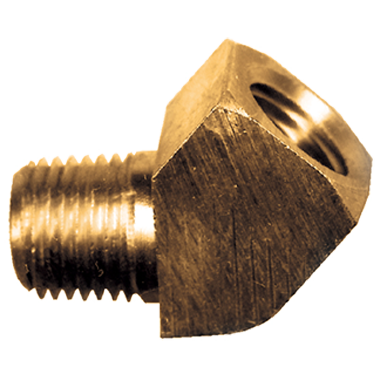 CNC Machined Extruded 45° Street Elbow CNC Machined Extruded 45° Street Elbow