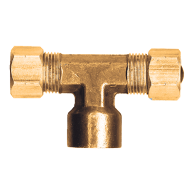 CNC Machined Female Branch Tee CNC Machined Female Branch Tee