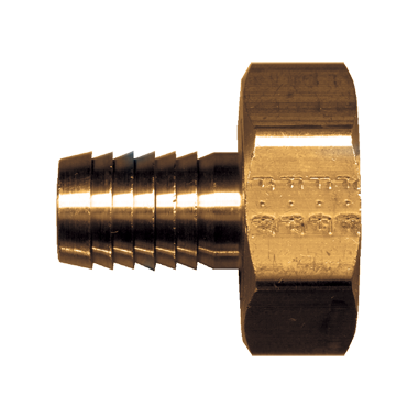 CNC Machined Female Hose Barb Connector CNC Machined Female Hose Barb Connector
