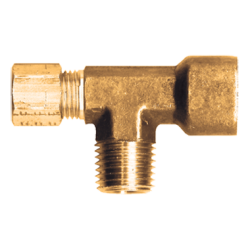 CNC Machined Female Pipe Male Pipe Branch Tee
