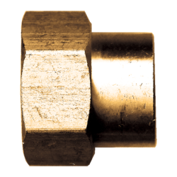 CNC Machined Female Pipe X Female Couplings