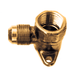 CNC MACHINED FLANGED 90° ELBOW