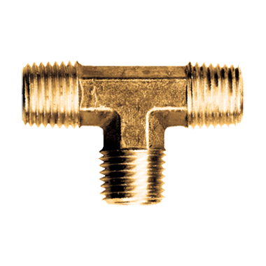 CNC Machined Forged Male Tee CNC Machined Forged Male Tee