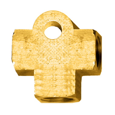 CNC Machined Inverted Flare Rear Axle Tee