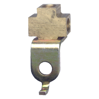 CNC Machined Inverted Flare Strap Tee Assembly