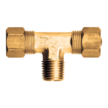 CNC Machined Male Branch Tee CNC Machined Male Branch Tee