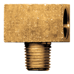 CNC Machined Male Pipe Branch Tee