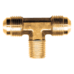 CNC Machined Male Pipe Branch Tee