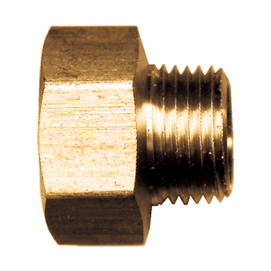CNC Machined Male Pipe X Female Coupling CNC Machined Male Pipe X Female Coupling