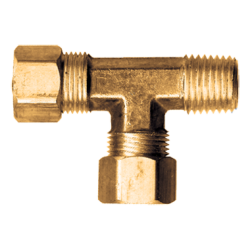 CNC Machined Male Run Tee