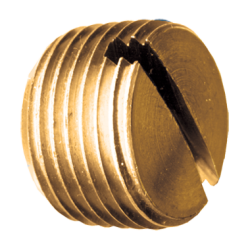 CNC MACHINED PLUG SLOTTED