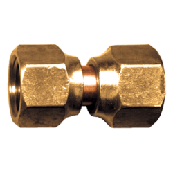 CNC MACHINED TUBE COUPLING SWIVEL